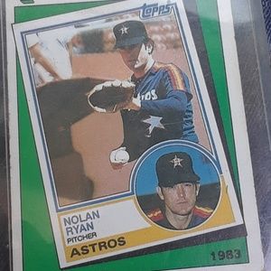 Nolan Ryan 1983 baseball card